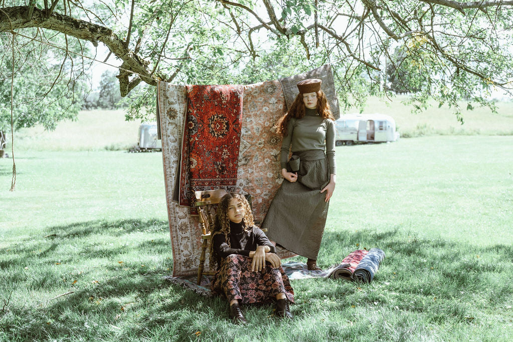 G988-GN - BROCADE SKIRT