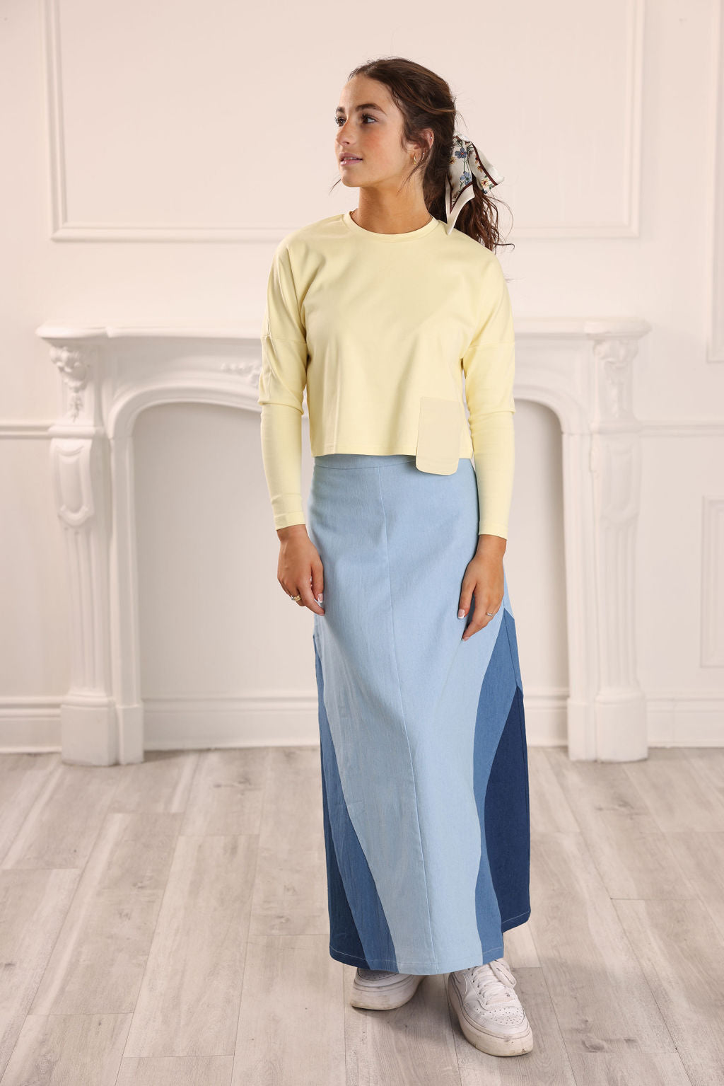CROPPED T-SHIRT WITH POCKET
