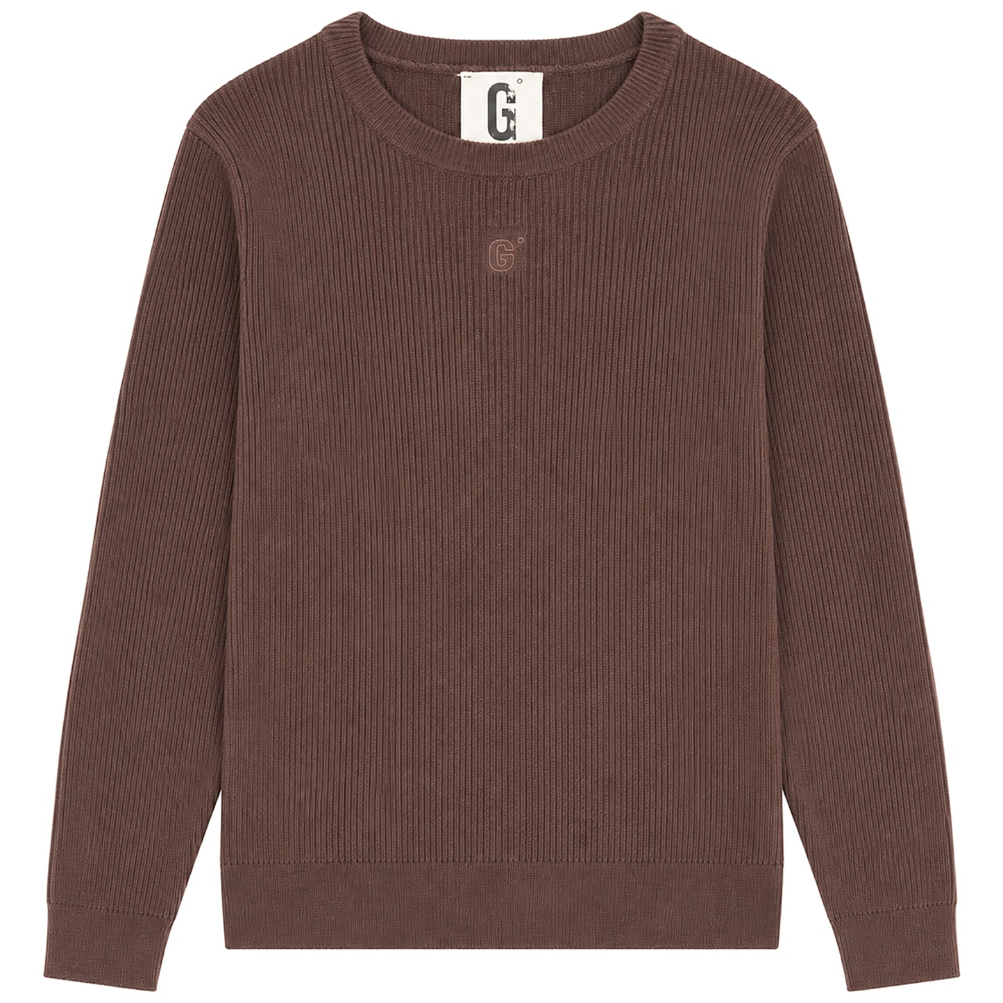 D912-BR - RIBBED HENLEY