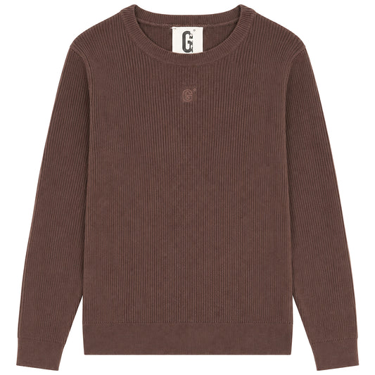 D912-BR - RIBBED HENLEY