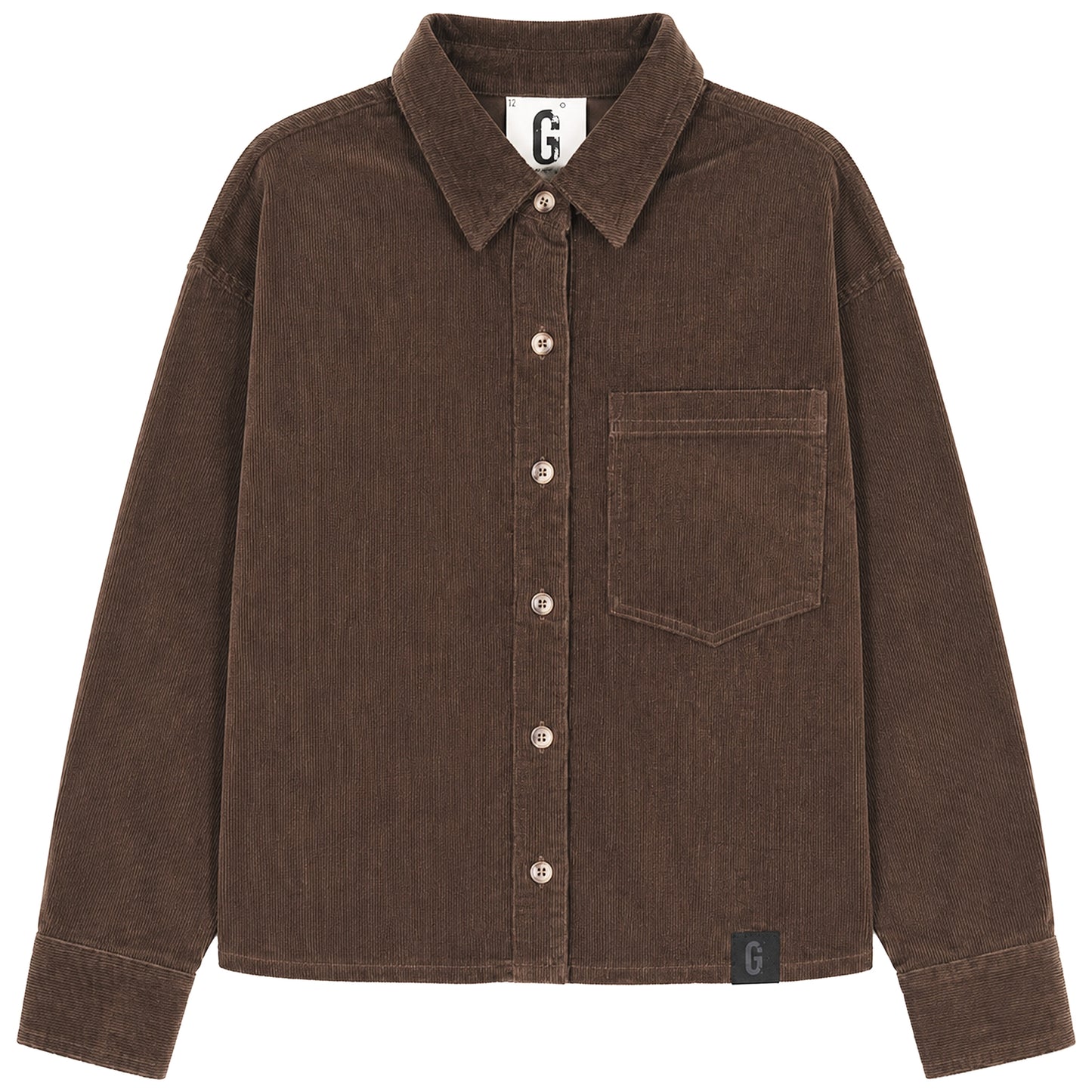 D916-BR - CORDUROY SHIRT
