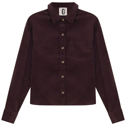 D916-BU - CORDUROY SHIRT