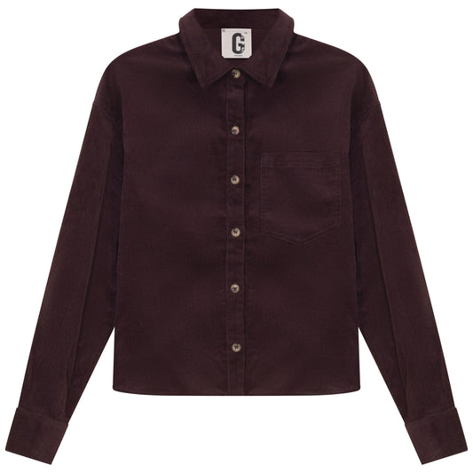D916-BU - CORDUROY SHIRT
