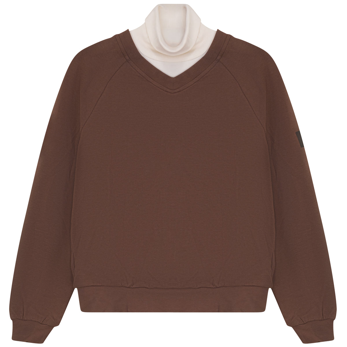 D928-BR - BACK SNAPS DETAIL TOP