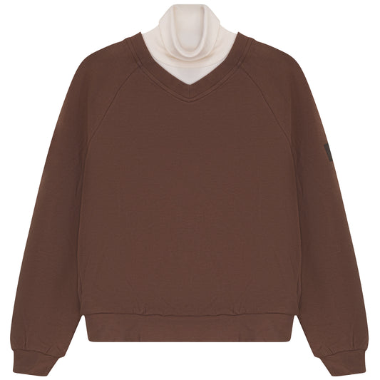 D928-BR - BACK SNAPS DETAIL TOP