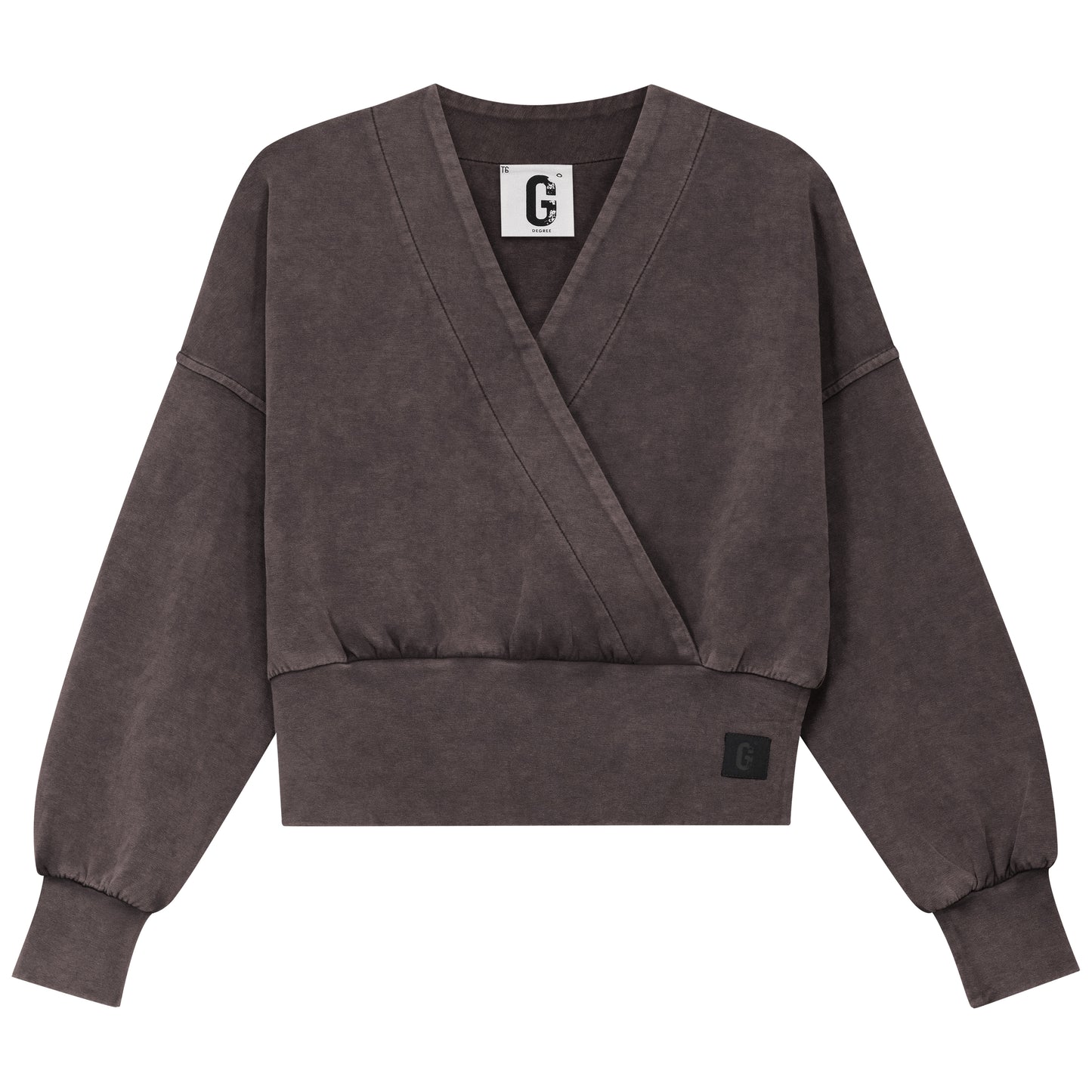 D940-BR - WRAP WASHED TOP