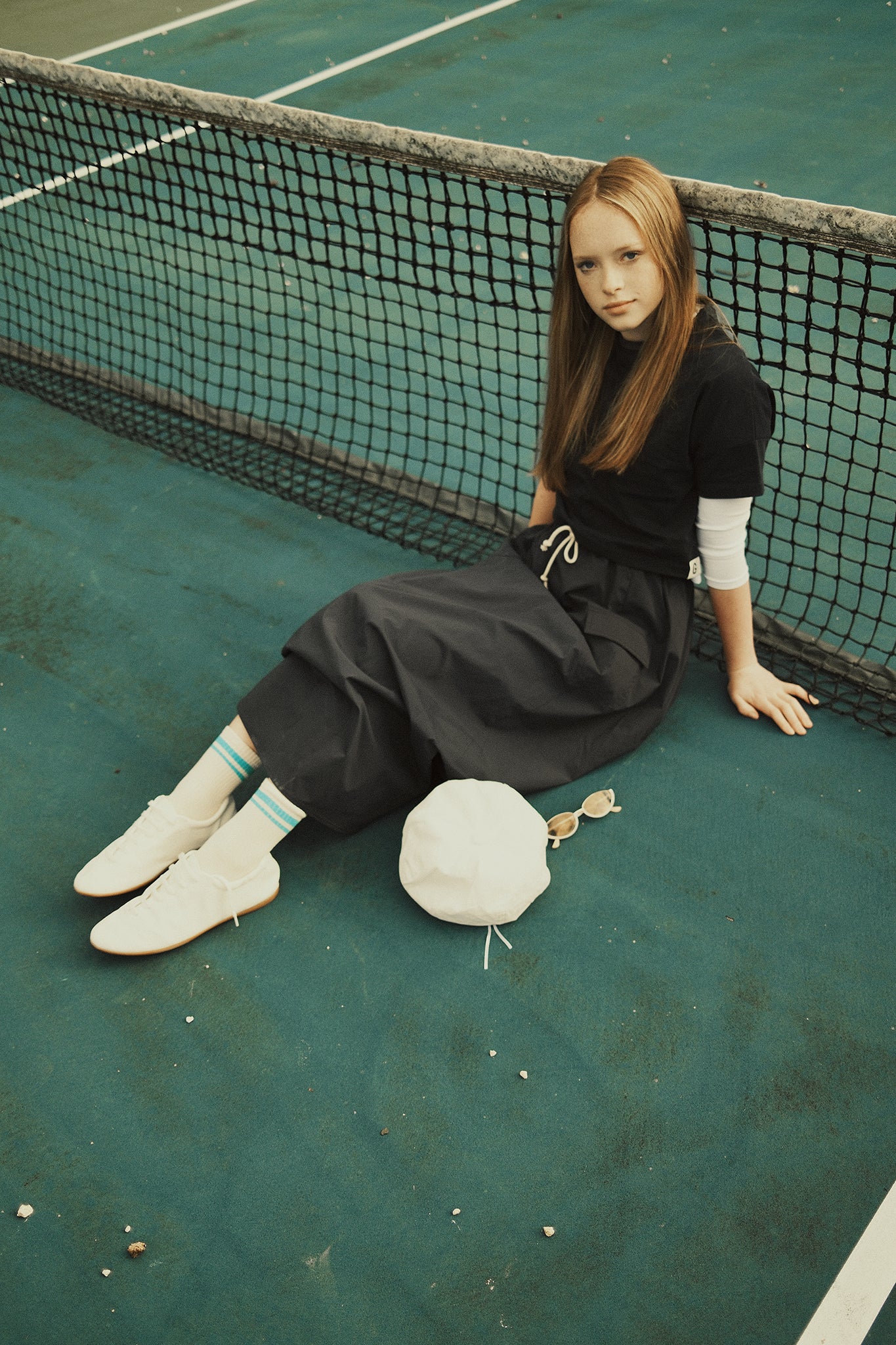 G895-BK - CARGO POCKET SKIRT