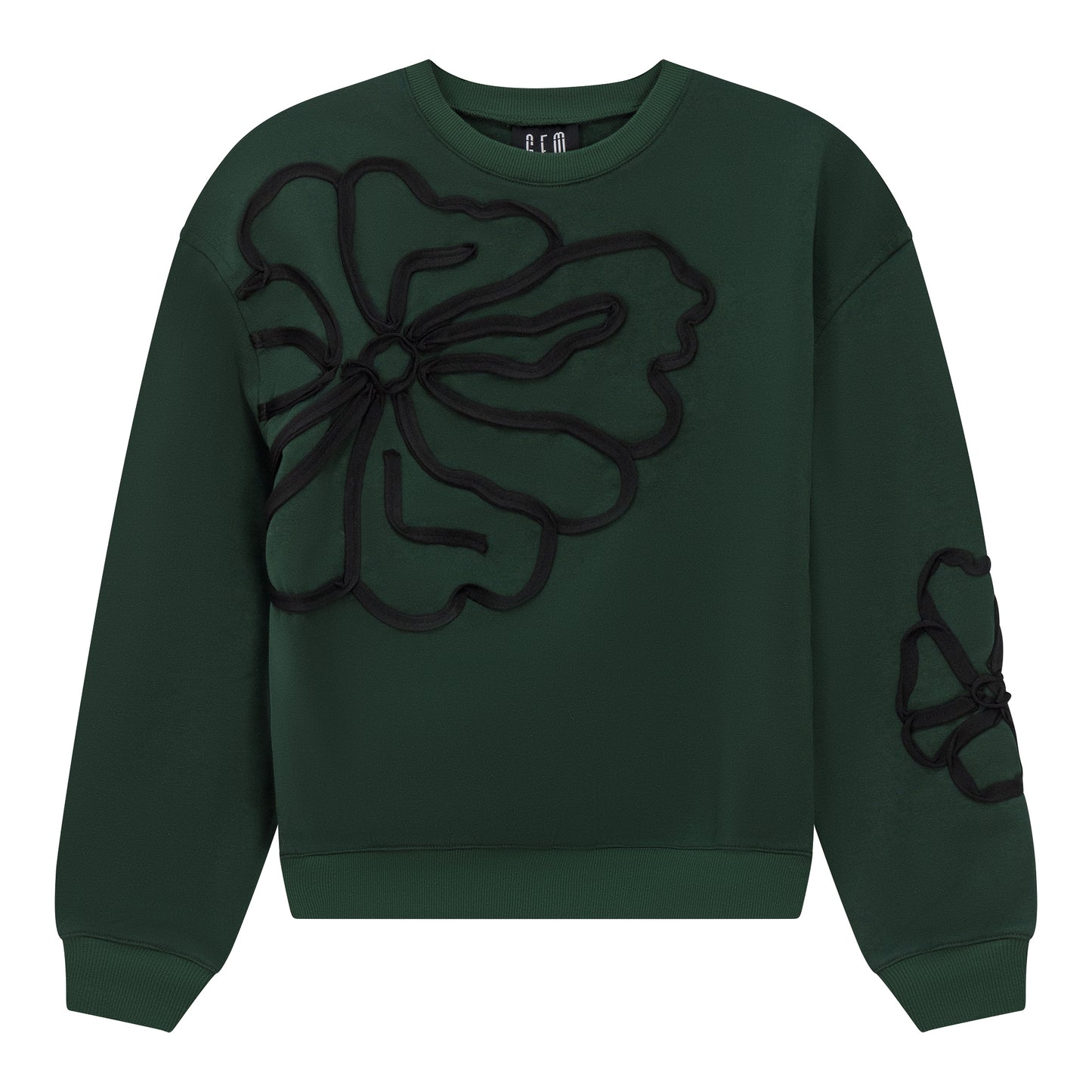 G582-RAI - FLOWER SWEATSHIRT