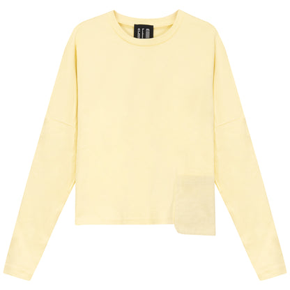 CROPPED T-SHIRT WITH POCKET