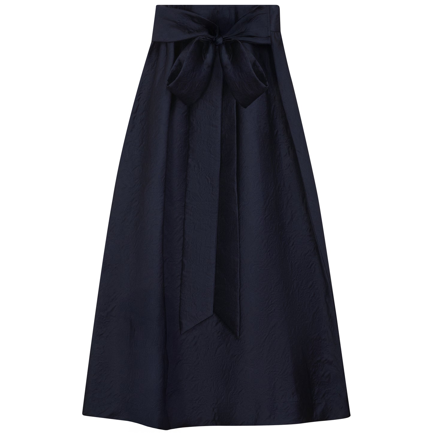 BACK BOW BROCADE SKIRT