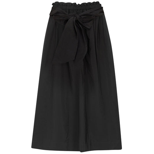 TAFFETA GATHERED SKIRT