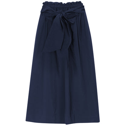 TAFFETA GATHERED SKIRT