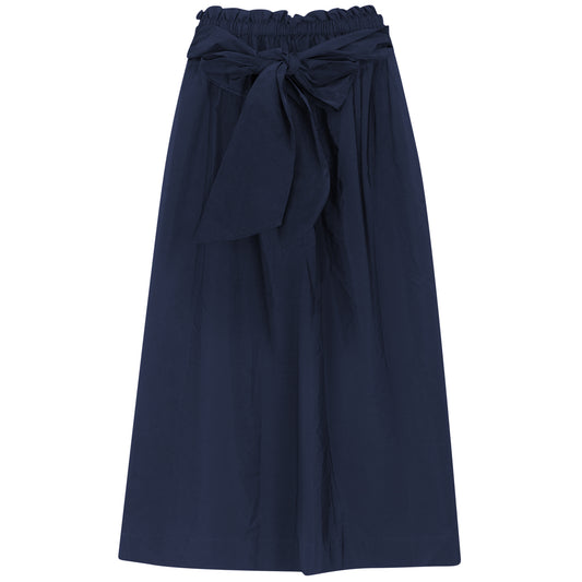 TAFFETA GATHERED SKIRT