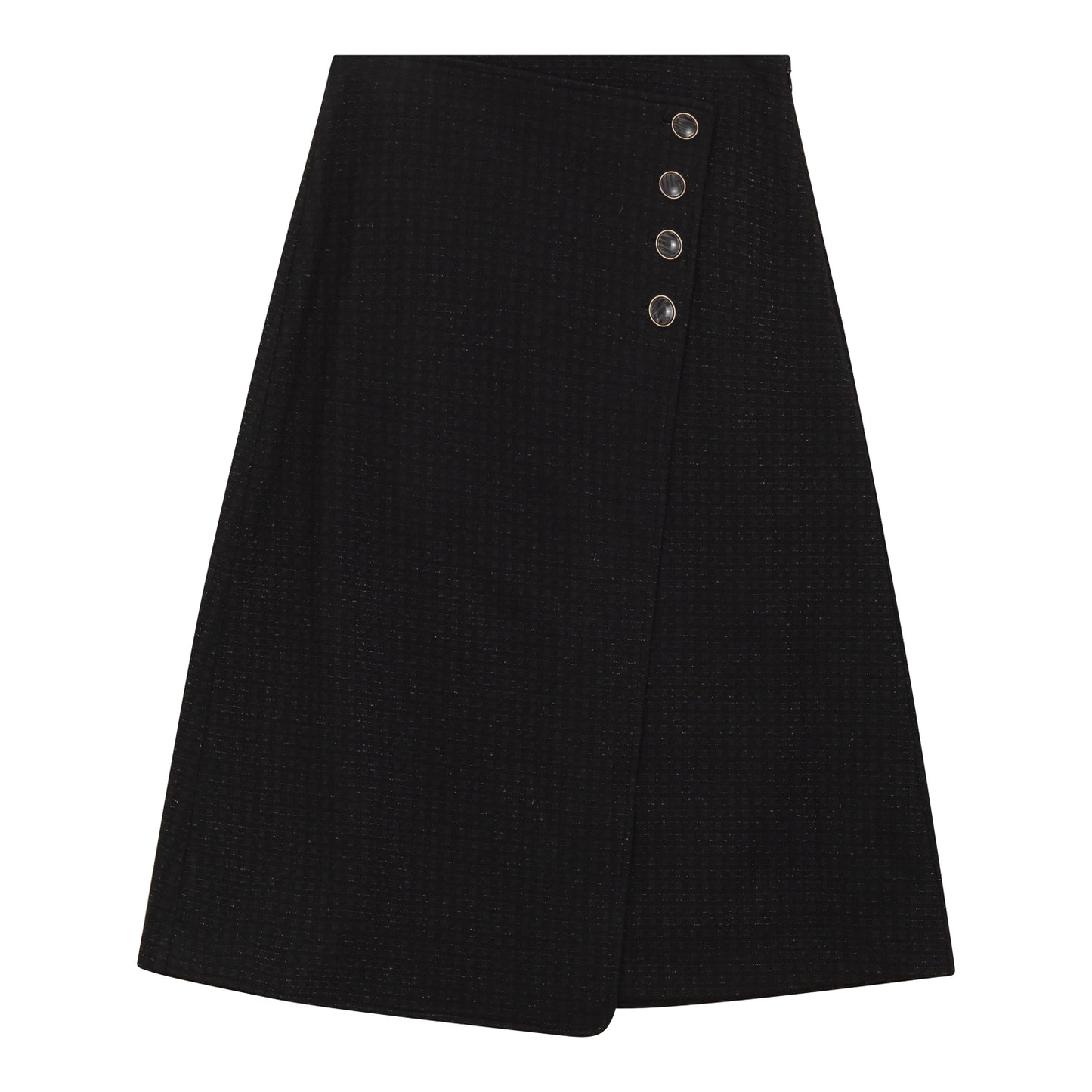 WOOL WRAP SKIRT