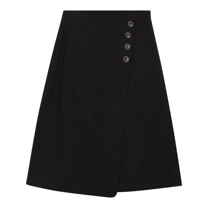 WOOL WRAP SKIRT
