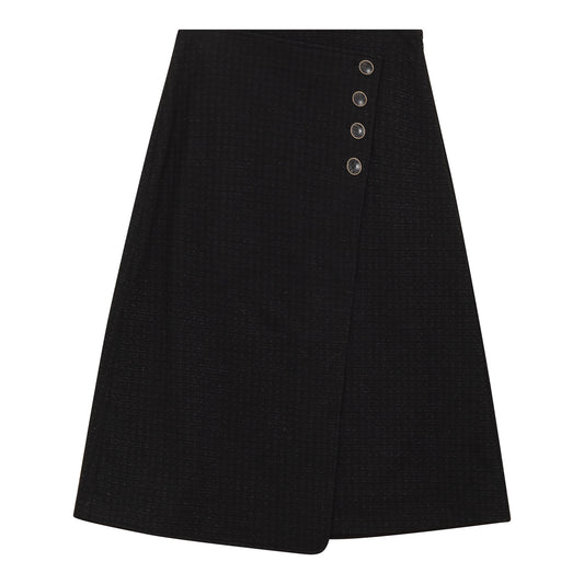 WOOL WRAP SKIRT