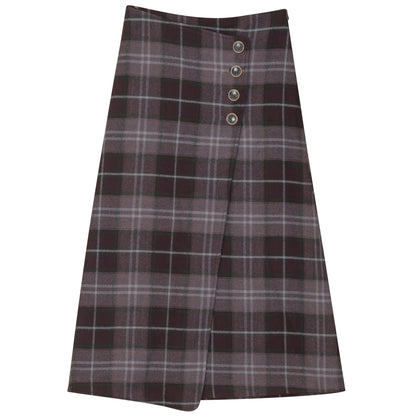 WOOL WRAP SKIRT