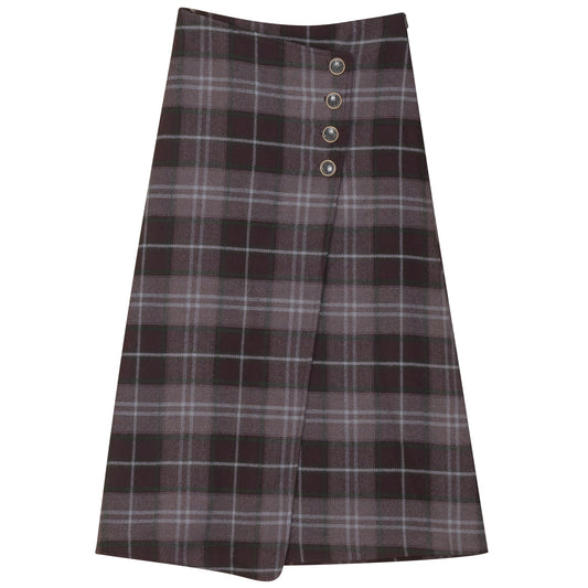 WOOL WRAP SKIRT
