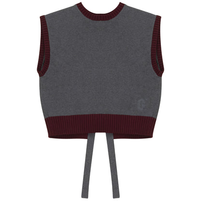 TIE BACK VEST