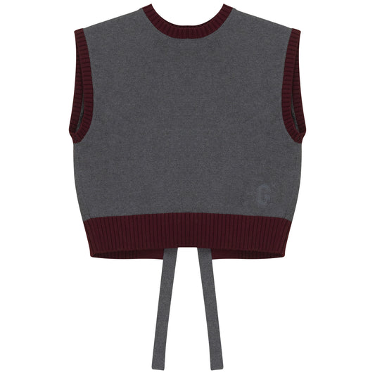 TIE BACK VEST
