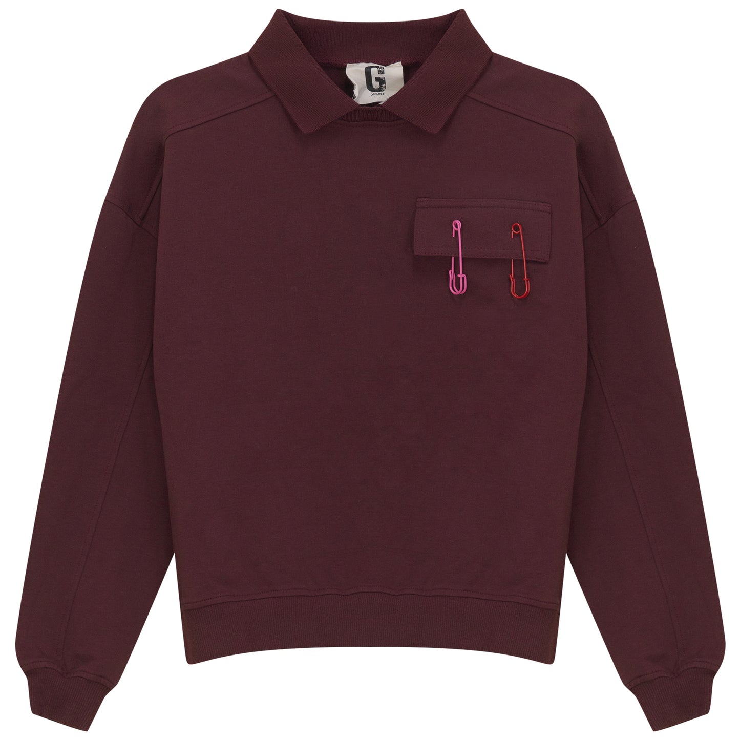 SAFETY PIN SWEATSHIRT