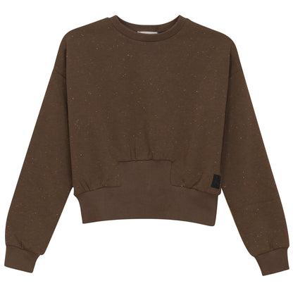 SPECKLED SWEATSHIRT