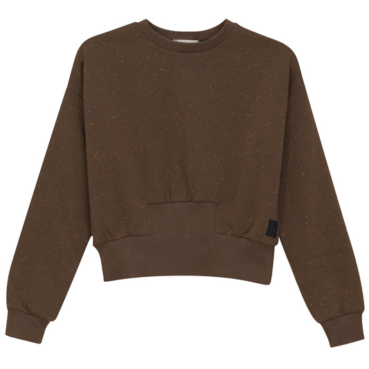 SPECKLED SWEATSHIRT