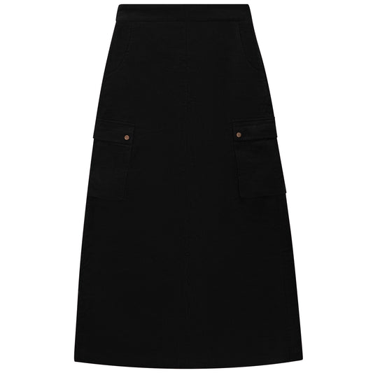 CARGO POCKET CORDUROY SKIRT