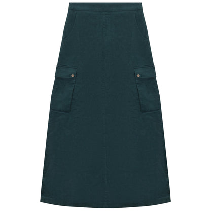 CARGO POCKET CORDUROY SKIRT