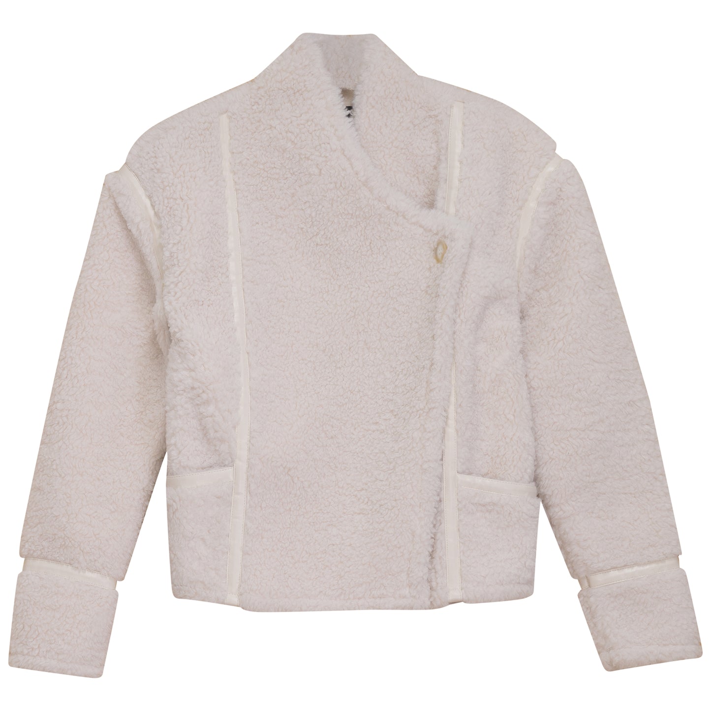 LEATHER TRIM FUR JACKET
