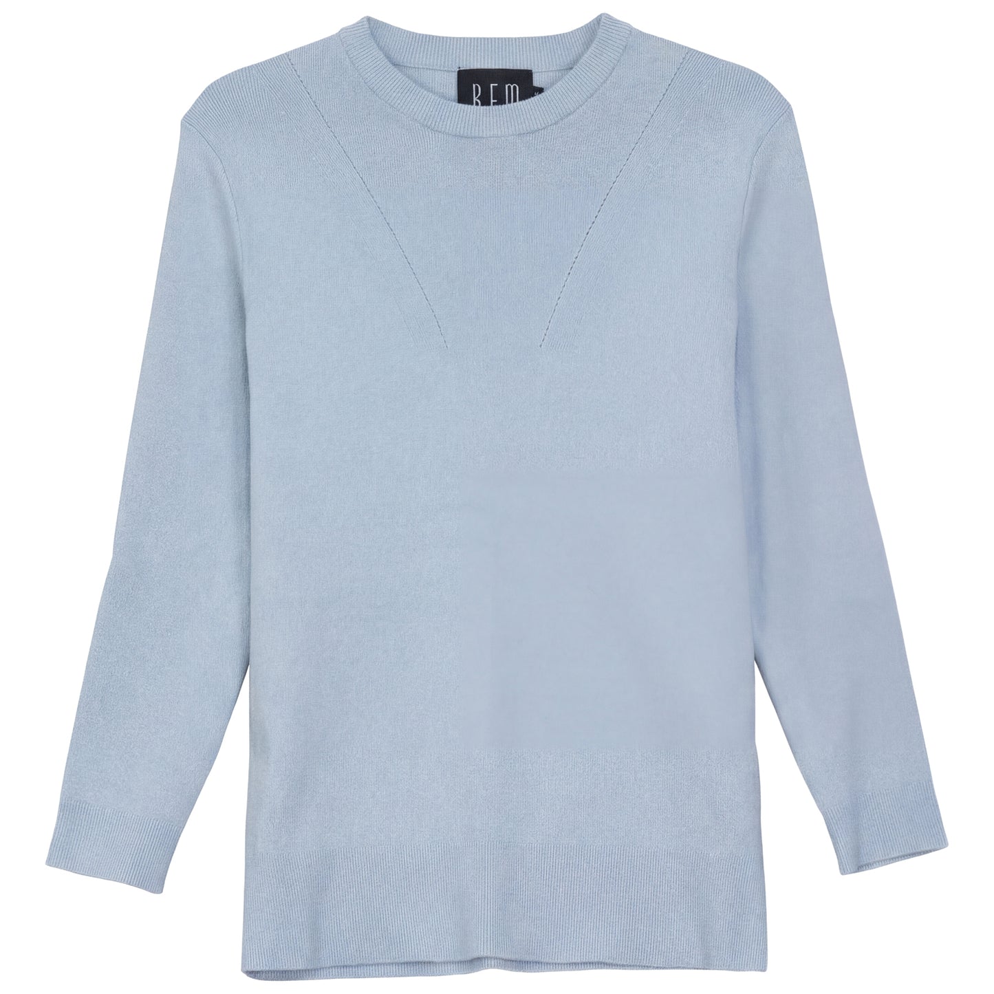 G850-BL - METALLIC KNIT SWEATER