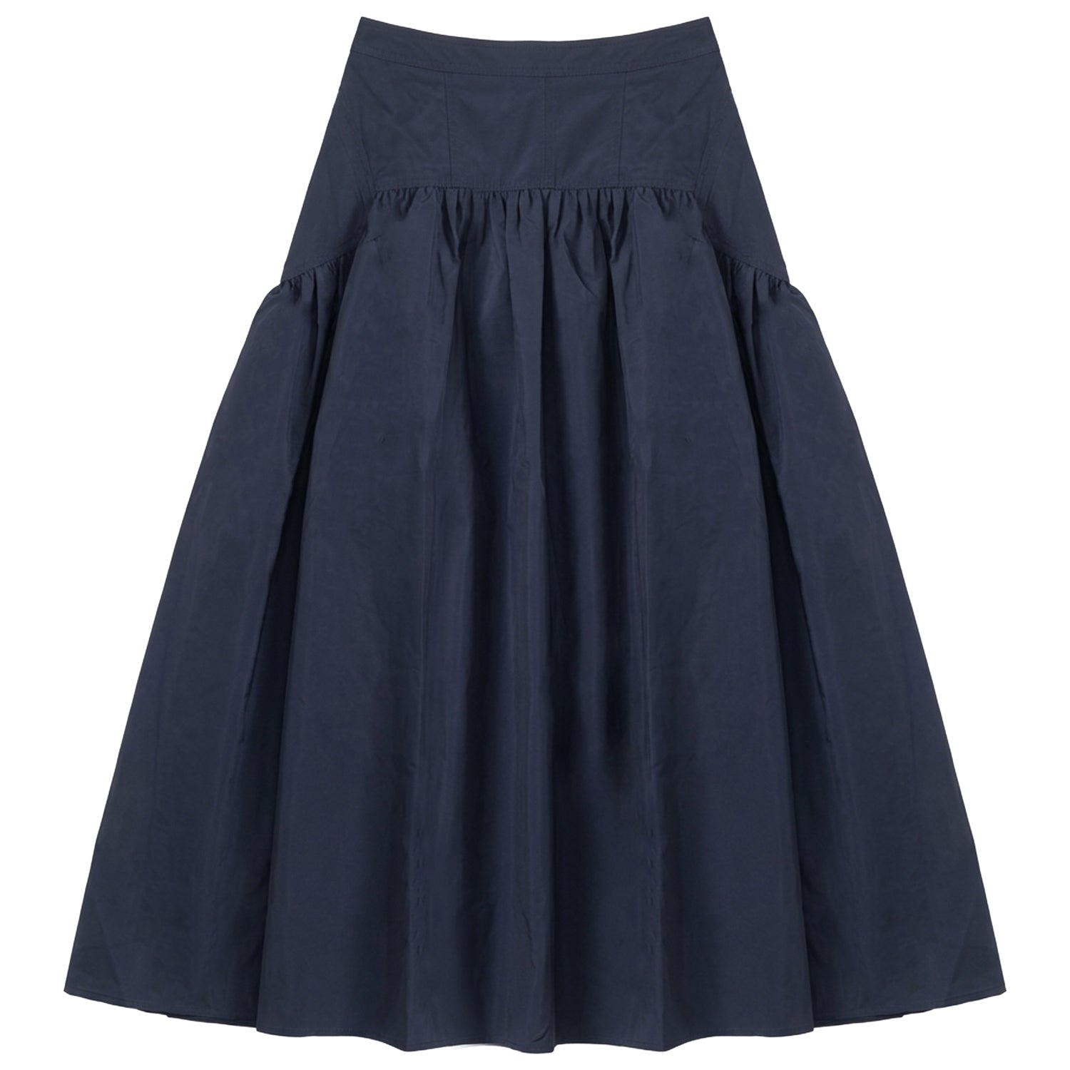 G862-NA - LOW CUT FULL TAFFETA SKIRT – Gem