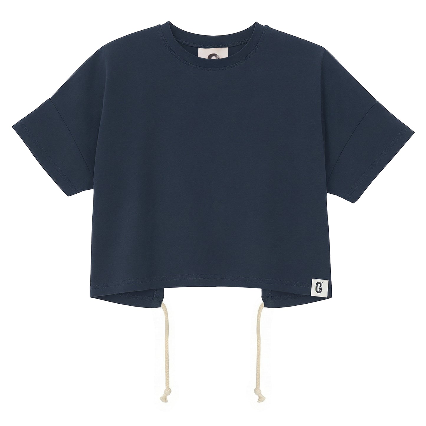G886-NA - DRAWSTRING OPEN BACK TOP