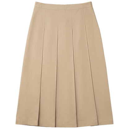 G892-BE - PLEATED SKIRT