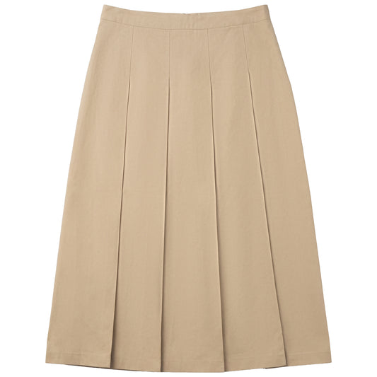 G892-BE - PLEATED SKIRT
