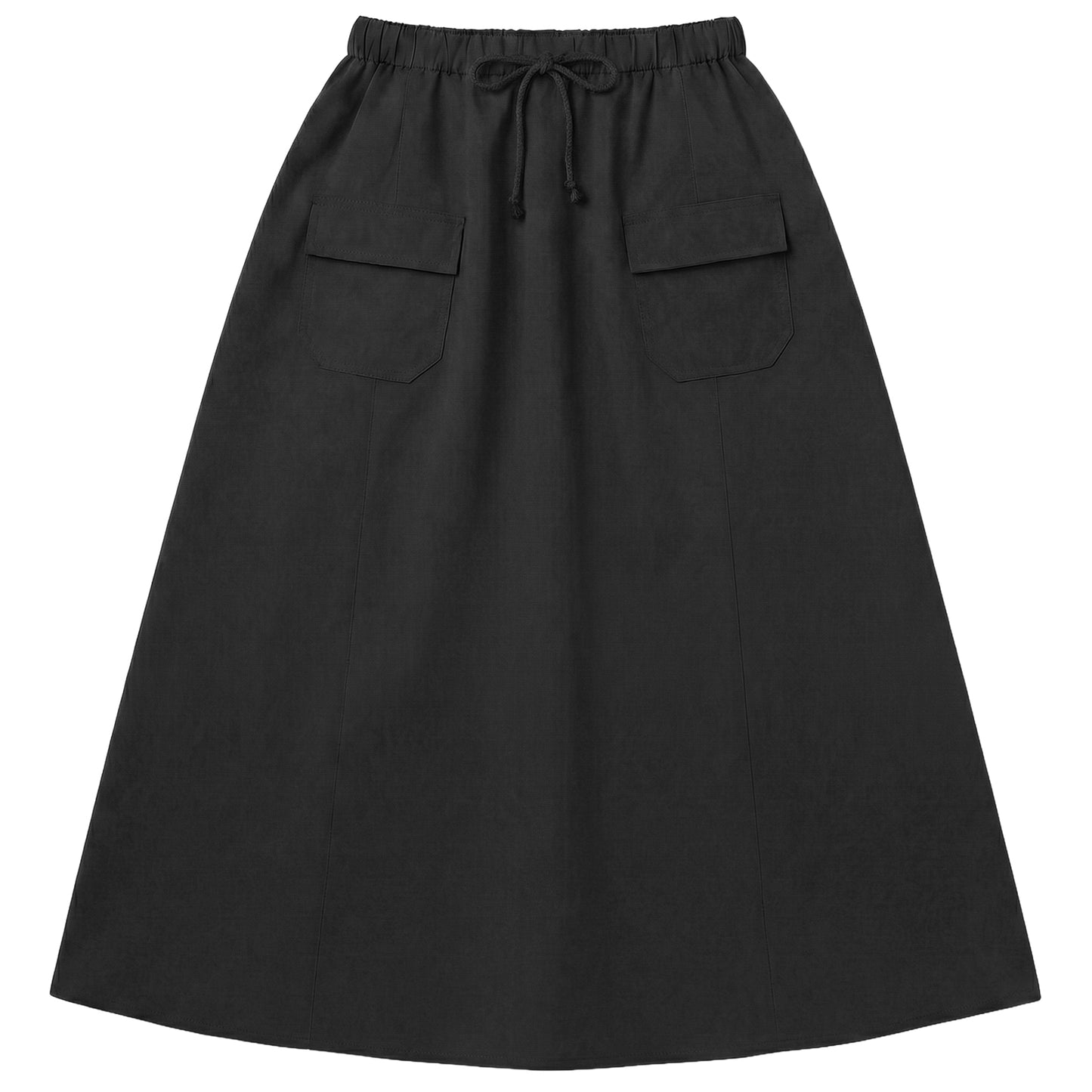 G895-BK - CARGO POCKET SKIRT