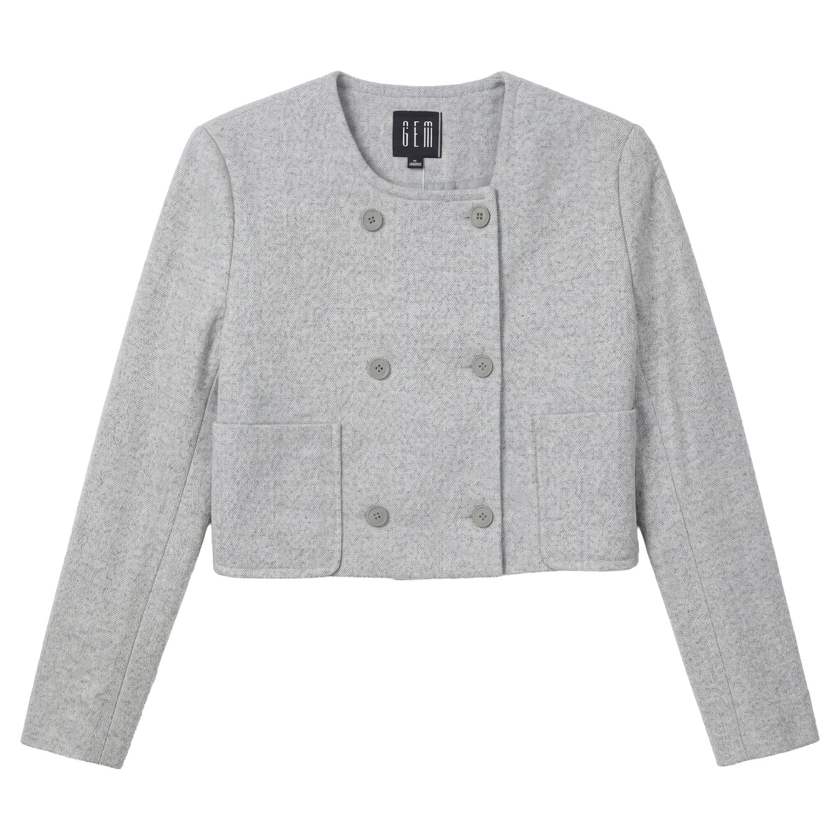 G924-GY - WOOL BLAZER