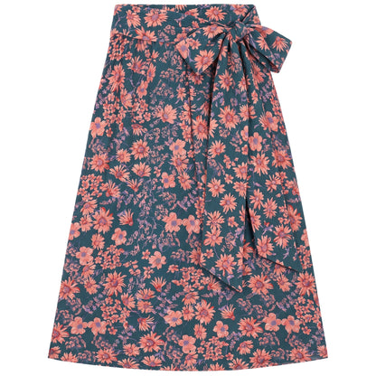 G988-BKFL - BROCADE SKIRT