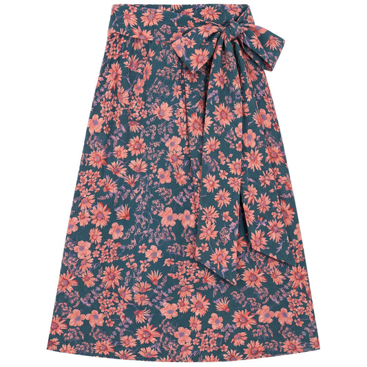 G988-BKFL - BROCADE SKIRT