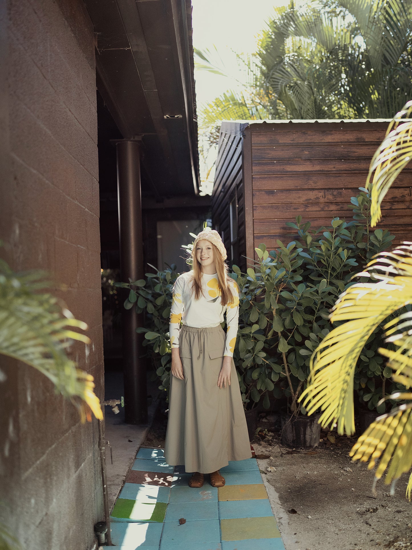 G895-KH - CARGO POCKET SKIRT