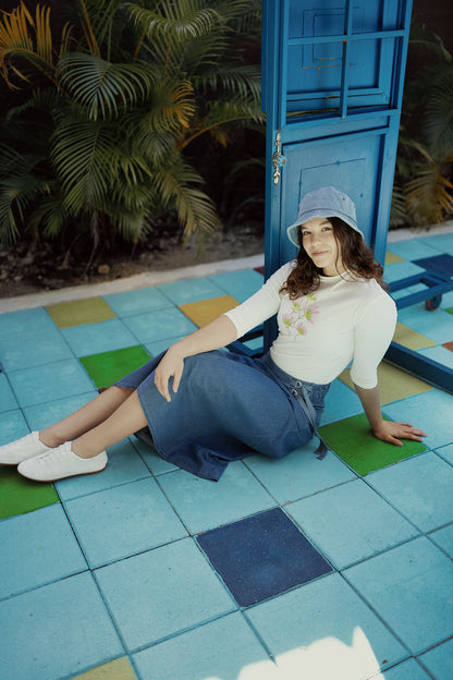 G877-PI - BOXY TEE