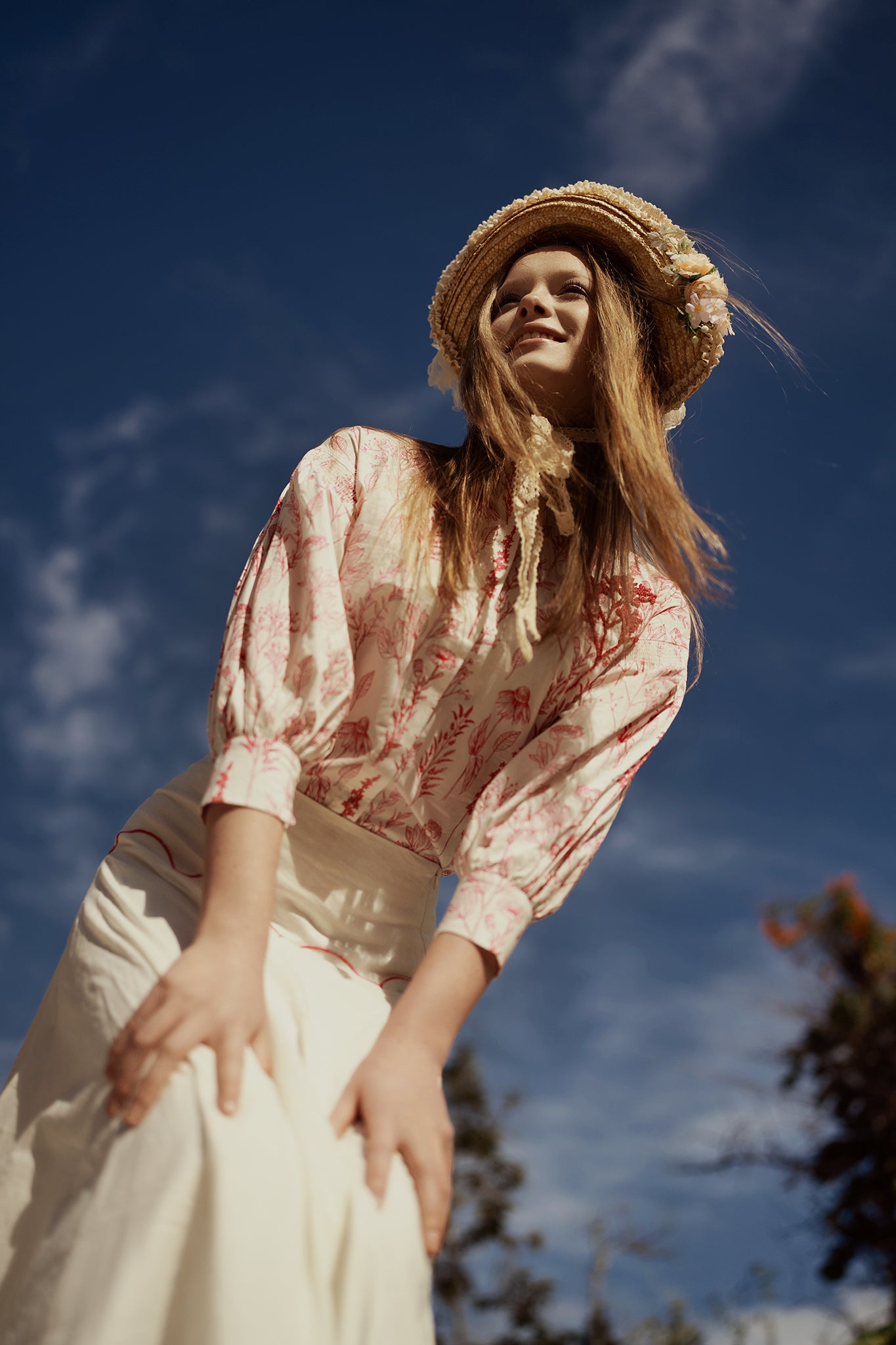 G848-PI - FLORAL PRINTED SHIRT